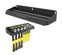 UNITEDPOWER Soporte para martillo, organizador de almacenamiento de pared para taller, cobertizo, garaje, hogar, se adapta a la mayoría de martillos o herramientas pequeñas