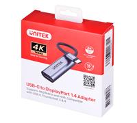 Unitek adaptador usb-c a displayport 1.4 8k 60hz - portátil mac ipad