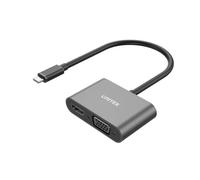 Unitek Adaptador USB-C a VGA/HDMI V1168A
