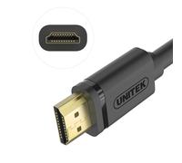 Unitek basic y-c138m - cable hdmi (2 m, licencia hdmi, full hd, 2k, 4k