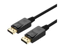 Unitek - cable displayport a displayport negro 2 m