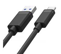 Unitek cable usb-a - usb-c 50cm, y-c481bk