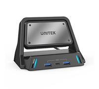 Unitek Dock Pro para Steam Deck™ 100 W 8K | D1097A | Cooling Dock Pro | 8K UHD Video Support | Power Delivery 100W | Conexiones: HDMI, DP, USB-A, USB-C, Conector RJ-45