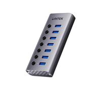 UNITEK Hub USB 3.0 de 7 puertos con interruptores individuales