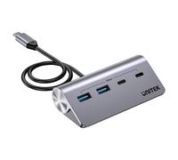 Unitek hub usb-c 2x usb-c 2x usb-a 5gbps alu