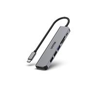 UNITEK HUB USB-C H1118A USB-A x3 USB-C HDMI SD microSD