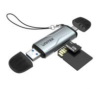 Unitek Lector de Tarjetas Externo R1010A Gris