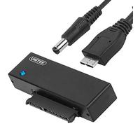 UNITEK SATA USB 3.0, SATA III Câble Disque dur Convertisseur adaptateur universel 2,5/3,5 SATA HDD/SSD Disque dur SATA et lecteur optique inclure 12V / 2A Adaptateur