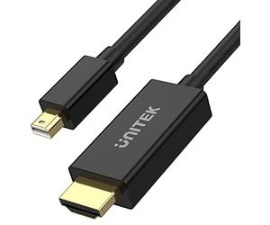 Unitek v1152a adaptador de cable de vídeo 2 m mini displayport hdmi n