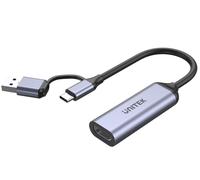 Unitek v1167a adaptador de cable de vídeo usb type-a/usb type-c hdmi