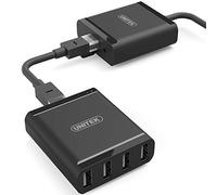 Unitek Y-2516 Alargador USB 2.0 Cable UTP 4x USB Negro