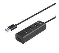 Unitek y-3089 hub de interfaz usb 3.2 gen 1 (3.1 gen 1) type-a 5000 mb