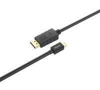 Unitek y-c611bk - cable mini displayport/displayport (2 m), color negr