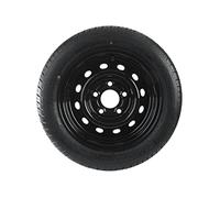 UNITRAILER Rueda Completa para Remolque Pesado 195/50 R13C 104/101N, Llanta de Acero Negra 5.5Jx13 5x112 ET30, Capacidad de Carga de 900 kg para Plataformas y Caravanas