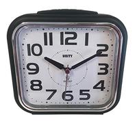 Unity Reloj Despertador Grande y Atrevido, Negro, 13,5 x 14 x 6 cm
