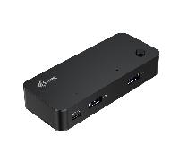 i-Tec Concentrador KVM Universal Compacto 2X USB-C + 2X USB-A 3.0