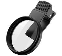 Universaal - Lente polarizadora Circular - Kit de Lentes de cámara para teléfono móvil | Cristal óptico de 52 mm - Polarizador de Clip | Revestimiento múltiple de Alta definición, reducción de