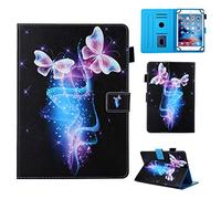 Universal 10" Tablet Funda, Funda universale per Tablet Samsung Galaxy, Apple iPad, Amazon Kindle, Google Nexus and More 9.5-10.5 Inch Tablet (Love)