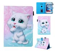 Universal 10" Tablet Funda, Funda universale per Tablet Samsung Galaxy, Apple iPad, Amazon Kindle, Google Nexus and More 9.5-10.5 Inch Tablet (Love)