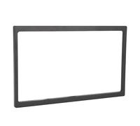 Universal 2 Din 7in PST Fascia gruesa con soporte de guión Fascia, reemplace fácilmente las piezas, de plástico de alta resistencia para una fiabilidad duradera, se adapta universalmente, viene