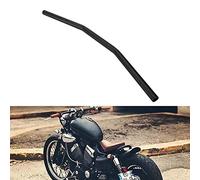 Universal 22mm 7/8 "barra de arrastre del manillar de la motocicleta para Sportster Cruiser XL 883 1200 Chopper personalizado Softail Dyna Street Bob negro