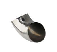 Universal 304 Acero Inoxidable 90 Grados Codo Soldadura Junta De Tubería Soldada(304 Stainless Steel,OD 25MM-1.2MM)