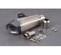 Universal 36-51mm Escape De Motocicleta Tubo De Enlace Medio Conector Adaptador Deslizante Para Z900 ZX6R ZX10 Automotor(4)