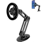 Universal 360 PRO, Upgrade Window Car Phone Holder, Magnetic Car Mount Auto Retractable Phone Clamp, Hands Free Automobile Mounts Cell Phone Holder