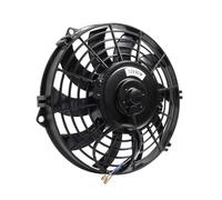 Universal 7/9/10/12 Pulgadas 12V 80W 2100RPM Aire Acondicionado Electrónico Ventilador De Refrigeración De Radiador Hoja Eléctrica Cool MountingKit Eléctrico Ventilador Refrigeración(12 INCH)