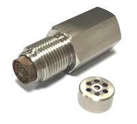 Universal 90 grados 135 grados 180 grados Mini catalítico O2 Sensor de oxígeno espaciador adaptador luz del motor CEL Sensor de flujo de aire(180 degree spacer)