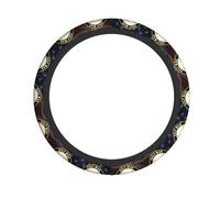 Universal Accesorios Coche Veterano De Combate del Golfo De EE. UU. Cubierta De Volante Deportiva Protector De Volante para Varios Vehiculos, Camión, Furgoneta