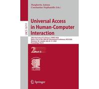 Universal Access in Human-Computer Interaction: 20th International Conference, UAHCI 2026, Held as Part of the 28th HCI International Conference, HCII ... (Lecture Notes in Computer Science, 16711)