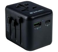 Universal Adaptador de Viaje Con USB, 60W, 1x USB A, C-49544
