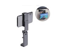 Universal Airplane in Flight Phone Mount. Handsfree Phone Holder for Desk with Multi-Directional Dual 360 Degree Rotation. Pocket Size Travel Essentia