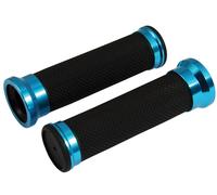 Universal Anillo Doble a Medida Moto Agarre 22MM Izquierdo 25MM Derecho - Azul