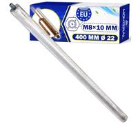Universal Anodo Magnesio Termo Electrico 400 mm Ø 22 mm Rosca M8 Apto para Muchas Marcas Calentador de Agua Electrico - MADE IN EU - MONTERAL