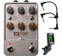 Universal Audio OX Stomp - Pedal emulador de altavoz - Paquete con 2 cables de conexión y sintonizador