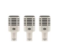 Universal Audio Paquete de micrófono dinámico SD-3X3 con Modelado hemisférico
