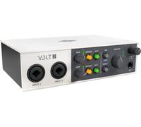Universal Audio Volt 2 Interfaz de audio USB para grabación, podcasting y streaming con el software de audio esencial