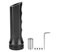 Universal Auto Car Aluminio Handbrake Cubierta Mango Protector Manija de Freno de Mano Modificado Coche Carcasa Accesorios(Black)