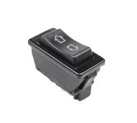 Universal Auto Car Power Window Switch Interruptor de elevación 5 Pin DC 12V 20A Azul/Rojo/Verde Color de luz(01 Red)