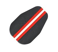 Universal Auto Espejo Retrovisor Lluvia Ceja Para BMW Para M3 Para M4 Para M5 M6 Espejo Retrovisor De Coche Carbon Fiber Wrap Rain Eyebrow