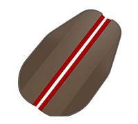 Universal Auto Espejo Retrovisor Lluvia Ceja Para Jeep Wrangler JK Cherokee Piezas De Automóvil Espejo Retrovisor Cubierta De Lluvia(Black)