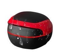 Universal Baúl De Moto Scooter Maleta, ABS Maletero De Moto Viajar Caja De Cola Con Candado De Seguridad, Impermeable Caja Superior De Motocicleta Para Almacenamiento Casco Equipaje Grande(Color:D)