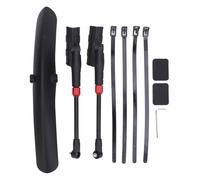 Universal Bike Front Mudguard, Adjustable Angle Cycling Front Mudflap for 26 27.5 29 Inch Road Mountain Bikes with Quick Release Bracket, Lightweight All Weather Mud Guard