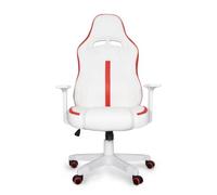 Universal Blue BRP Silla Gaming Blanca Y Roja Premium