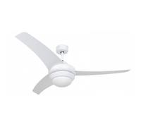 Universal Blue Mistral Ventilador de Techo con Luz y Mando 70W Blanco