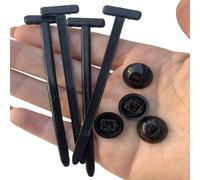 Universal Cable Ties, Black Zip Ties, Uv Resistant Black Cinch Straps, Heavy Duty Self-Locking Nylon Zip Ties Holder, Plastic Wire Ties for Home,Office,Garden,Workshop (50pcs)