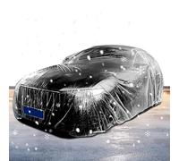 Universal Car Cover Full Vehicle Protection Shield - Outdoor Parking Guard for Sedans SUVs | Oxford Fabric with Elastic Fit, Dust Rain Sun Resistant Wrap for Garage Driveway Storage 137.8x216.54in