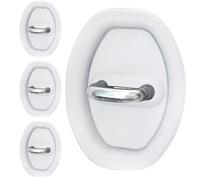 Universal Car Door Lock Latch Covers 4-Pack - Thickened Silicone Shock